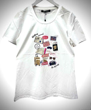 Load image into Gallery viewer, Gabby Isabela Travel T- shirt rhinestone