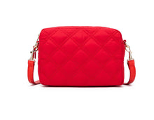 Load image into Gallery viewer, Black Caviar Melrose Quilted red Raven Bag