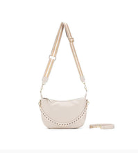 Load image into Gallery viewer, Black Caviar Adele 0atmeal Crossbody bag