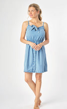 Load image into Gallery viewer, La Cotonniere  Catalina dress azure  450