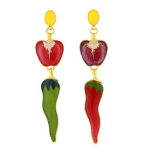 Load image into Gallery viewer, TARATATA - STUD EARRINGS FANTAISIE
PAPRIKA