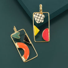 Load image into Gallery viewer, TARATATA - LEVER BACK EARRINGS FANTAISIE ARTY