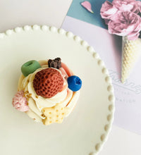 Load image into Gallery viewer, Handmade Artisan Natural Soap | Cupcake & Smiles | Strawberry Milk Scent
