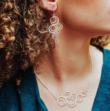 Load image into Gallery viewer, Double Rings Necklace