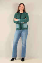 Load image into Gallery viewer, Mansted knit Coral Emerald