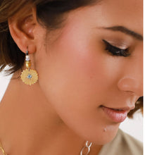 Load image into Gallery viewer, Franck Herval  earings JUSTINE beaded hooks