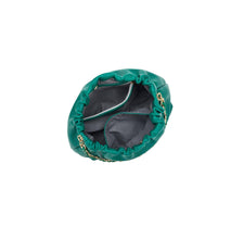 Load image into Gallery viewer, Black caviar Macy green Handbag