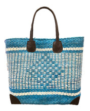Load image into Gallery viewer, La Panier sisal turquise /beige 30x32cm