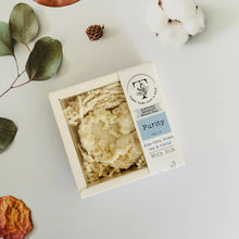 Load image into Gallery viewer, Silk Purity aloe, green tea, Citrus  soap made in Australia