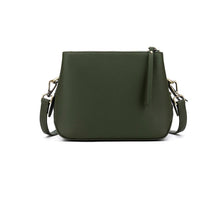 Load image into Gallery viewer, Black Caviar Daniella 3 Compartment Crossbody Bag dark Olive