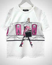 Load image into Gallery viewer, Gabby Isabela Fashionista T- shirt rhinestone