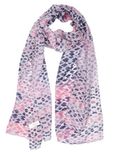 Load image into Gallery viewer, Wearable art scarf the silk baby pink