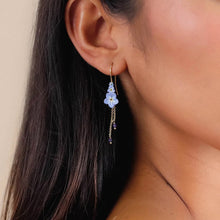 Load image into Gallery viewer, Franck Herval "forget me not" XL hook earrings - Neela.