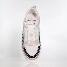 Load image into Gallery viewer, Minx sneakers Stitched band/ blond Ink