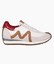 Load image into Gallery viewer, Minx Marvel ivory tan red sneakers