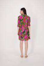 Load image into Gallery viewer, Spanner tropic linen shift dress