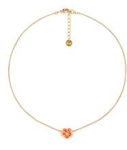 Load image into Gallery viewer, Franck Herval DAFNE simple flower necklace