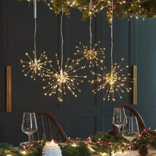 Load image into Gallery viewer, Led light hanging starburst lamp