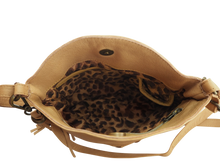 Load image into Gallery viewer, Cadelle leather crossbody Ariel camel