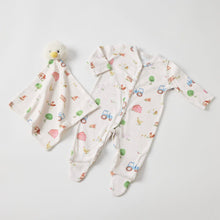 Load image into Gallery viewer, Barnyard Babies Romper and Comforter
