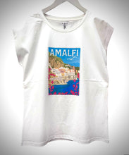 Load image into Gallery viewer, G. Spanner Amalfi       T- shirt rhinestone