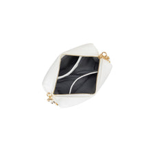 Load image into Gallery viewer, Black caviar Mitzi white mini crossbody