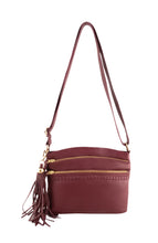 Load image into Gallery viewer, Cadelle leather Bridgette Berry