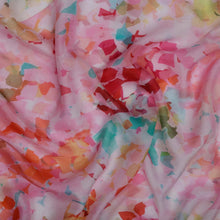 Load image into Gallery viewer, Wearable art scarf the silk spring