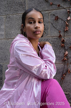 Load image into Gallery viewer, Laura Jo Raincoat made in France dusty pink