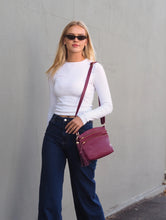 Load image into Gallery viewer, Cadelle leather Bridgette Berry