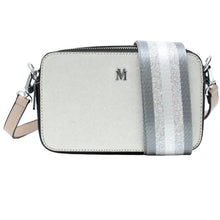 Load image into Gallery viewer, Vera May Barnett Vegan silver Crossbody Handbag