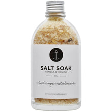 Load image into Gallery viewer, SALT SOAK | VANILLA & ORANGE - 350G
