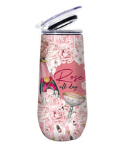 Load image into Gallery viewer, LP bubbly flute Rose all day
