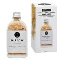 Load image into Gallery viewer, SALT SOAK | VANILLA & ORANGE - 350G