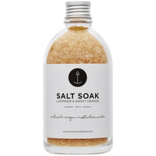 Load image into Gallery viewer, SALT SOAK | LAVENDER & SWEET ORANGE - 350G