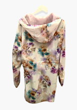Load image into Gallery viewer, Lightweight raincoat jacket pink floral
