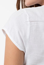 Load image into Gallery viewer, La Cotonniere  top top white 274