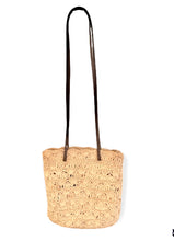 Load image into Gallery viewer, Le Panier Anna Natural Pu handle 24cm x 25cm