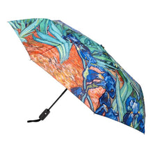 Load image into Gallery viewer, Galeria folding umbrellas irises