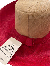 Load image into Gallery viewer, French hat Demi Capeline red/natural