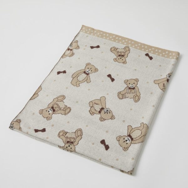 Notting Hill Bear Baby Blanket