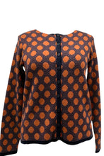 Load image into Gallery viewer, Mansted eco spot dot cardi 99 black
