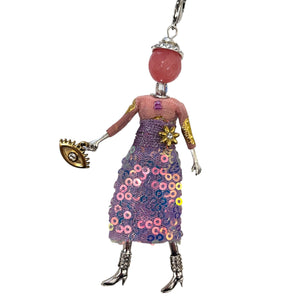 French doll necklace spring ball