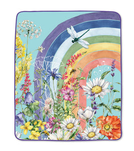LP picnic rug wildflower rainbow