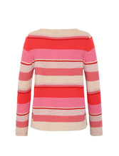 Load image into Gallery viewer, Mansted Lamb stripe crew Fabia sand
