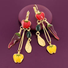 Load image into Gallery viewer, TARATATA - LEVER BACK EARRINGS FANTAISIE
PAPRIKA
