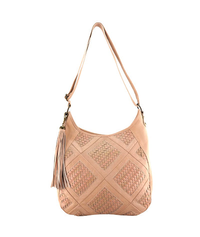 Cadelle leather Trudie Hobo misty Rose