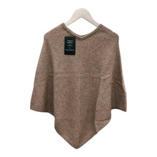 Load image into Gallery viewer, Lothlorian knit plain poncho possum/Merino natural
