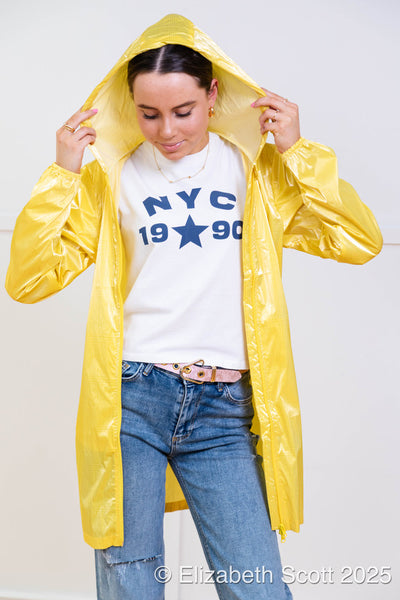 Laura Jo Raincoat Lemon made in France