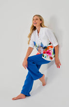 Load image into Gallery viewer, DOLCEZZA Dolcezza 'Spring Delight' Linen Top | 26702
